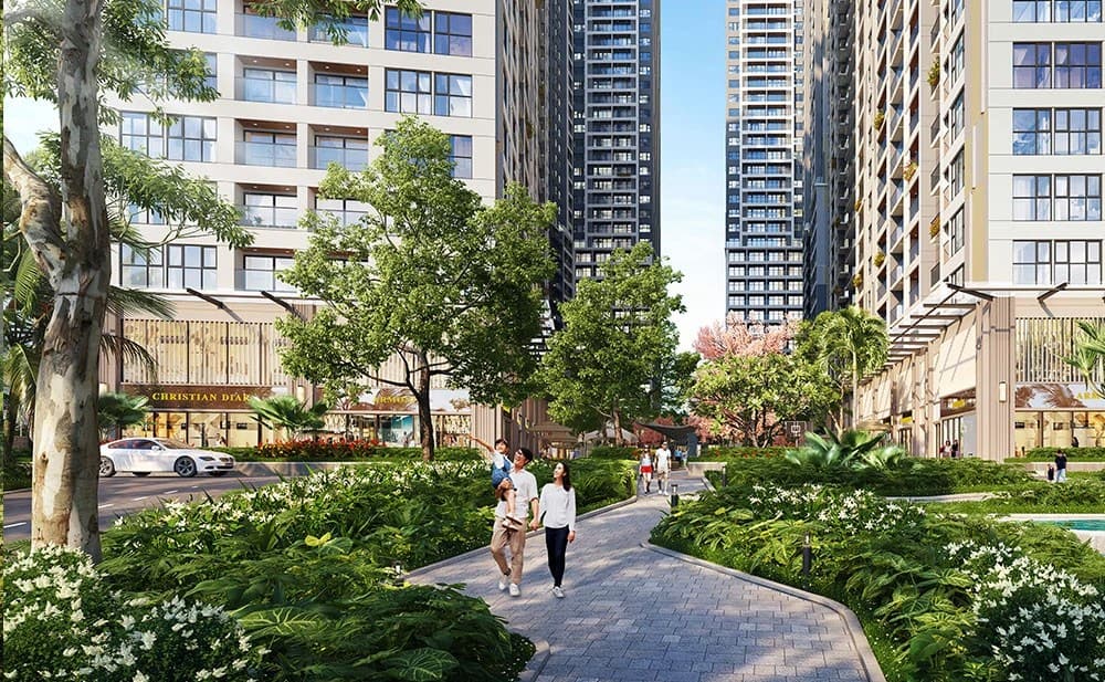 tiện ích dự án hà nội melody linh đàm