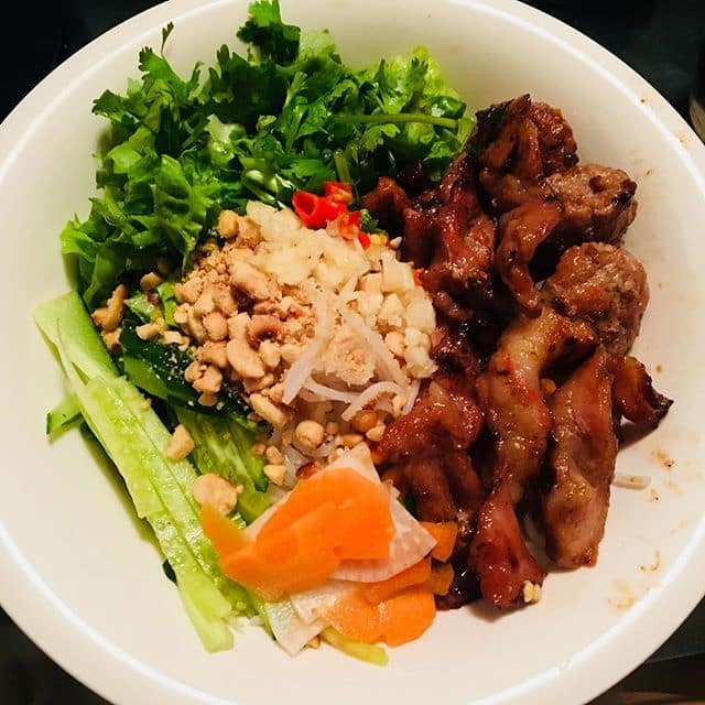 nem nướng thọ xuân thành phẩm khi xào 