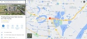 maps phương đông green park