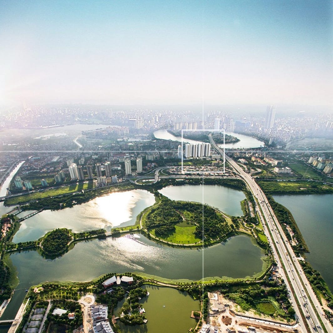 Phương Đông Green Park view công viên yên sở