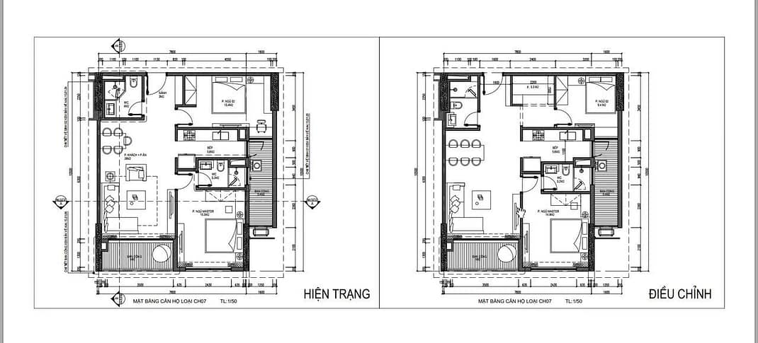 Chủ đầu tư hỗ trợ khách hàng thiết kế lên căn 2PN+1