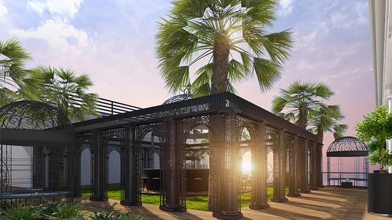 nhà vườn tầng mái housinco premium