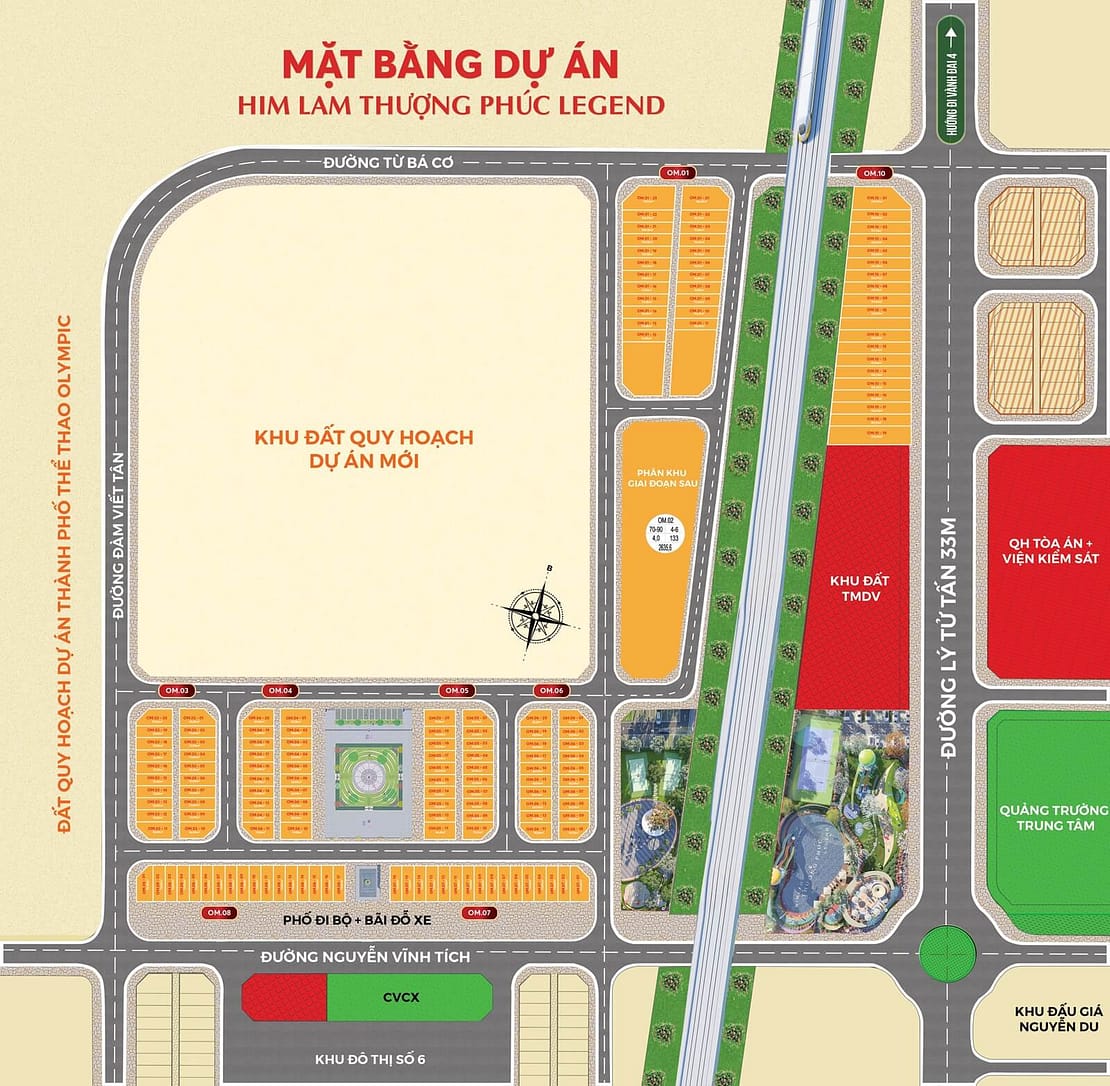 mặt bằng dự án him lam thượng phúc legend thường tín
