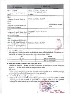 chính sách LE GRAND JARDIN SỐNG CHẤT LƯỢNG