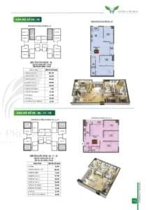 mặt bằng căn hộ housinco premium