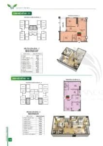 mặt bằng căn hộ housinco premium