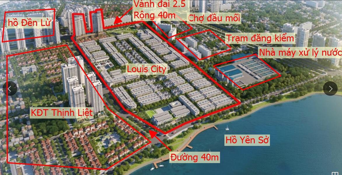 Louis city hoàng mai