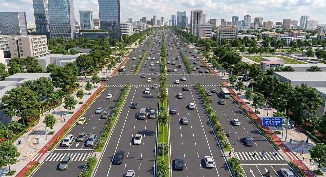 Đại Lộ khởi công T5/2026 Hoàn thành 2027: Kết nối Phố Cổ Hoàn Kiếm - KĐT Thể Thao Quốc Tế Hanoi( SVĐ Hùng Vương lớn nhất TG)