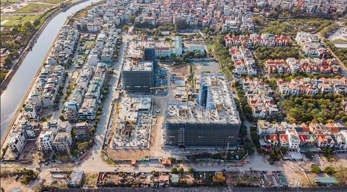 Tiến độ xây dựng Hà Nội Melody Residences Tháng 12/2024