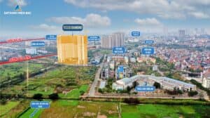 hình ảnh liên kết vùng thực tế ở dự án tecco diamond