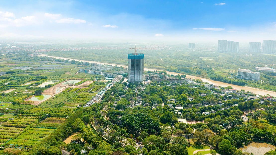 The Fibonan Tiến độ xây dựng tầng 19/32 tầng Tháng 8/2024