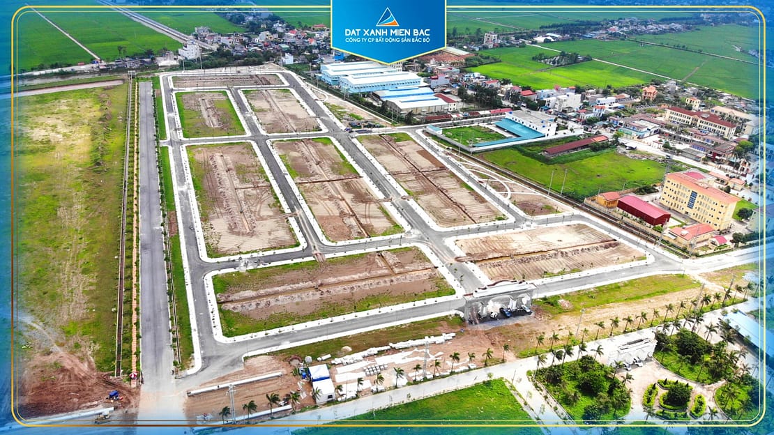  Mặt bằng thực tế dự án nhìn từ trên cao