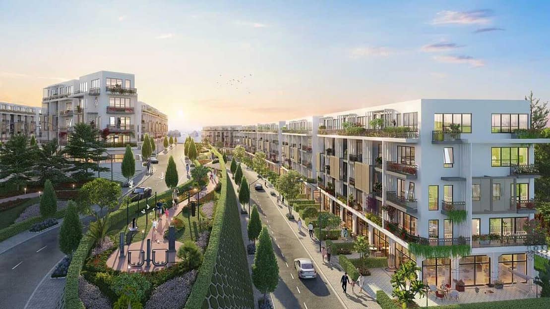 Phối cảnh Liền Kề Casa Del Rio Hòa Bình