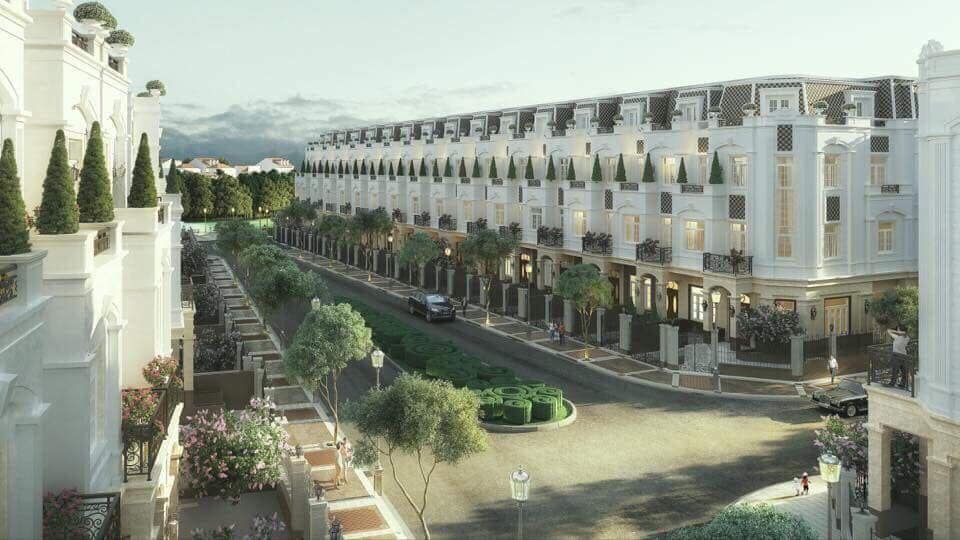 Phối cảnh Liền Kề Casa Del Rio Hòa Bình