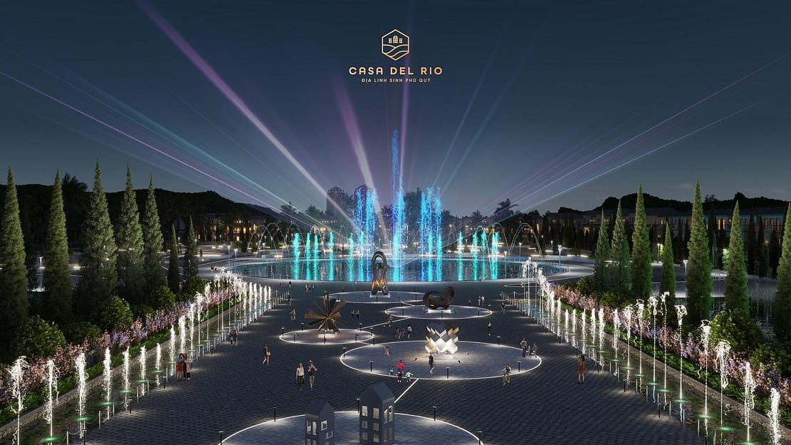 tiện ích dự án casa del rio hòa bình