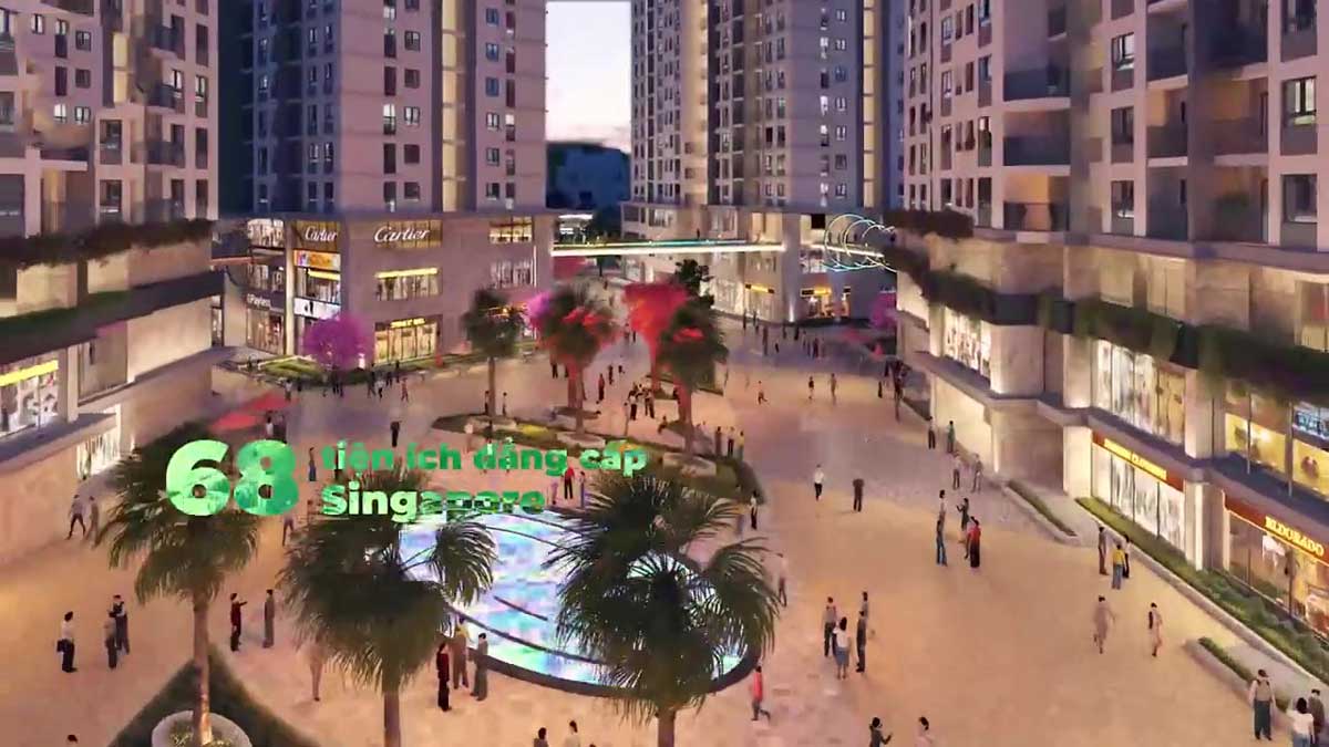 cong vien noi khu du an Tecco Elite City - TECCO ELITE CITY THÁI NGUYÊN