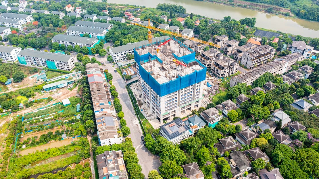 The Fibonan Tiến độ xây dựng tầng 19/32 tầng Tháng 8/2024