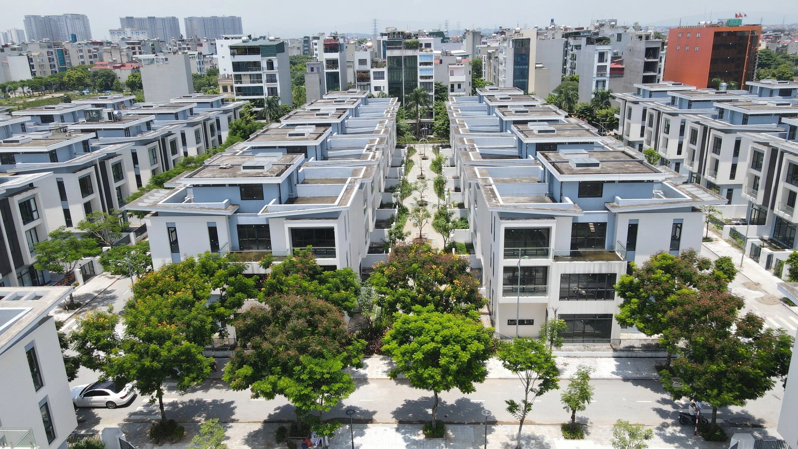 100% Biệt thự An Quý Villa tại các Phân khu G & F đã hoàn thành xây dựng và sẵn sàng bàn giao trước khi mở bán Tháng 7/2024