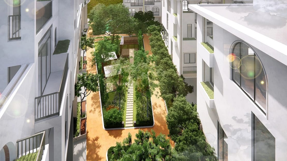 Khu vườn XANH Ở VAQUARIUS