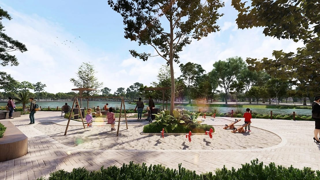 Khu vườn XANH Ở VAQUARIUS