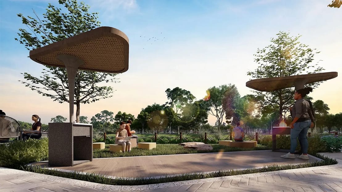 Khu vườn XANH Ở VAQUARIUS