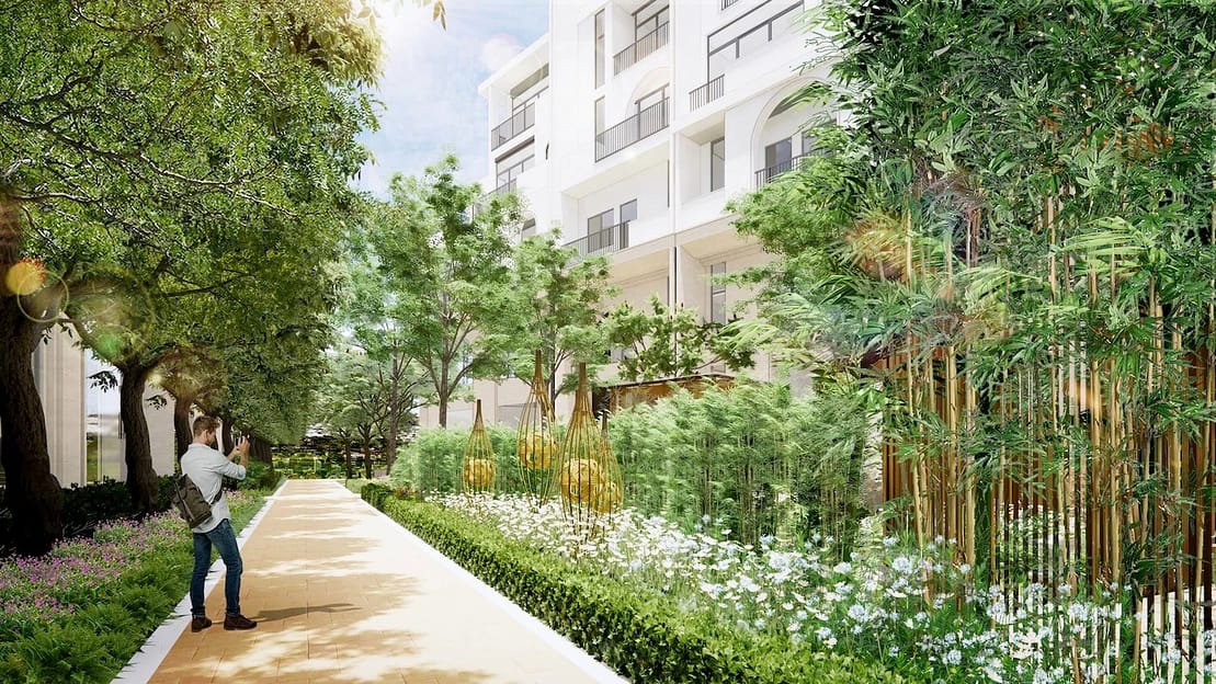 Khu vườn XANH Ở VAQUARIUS