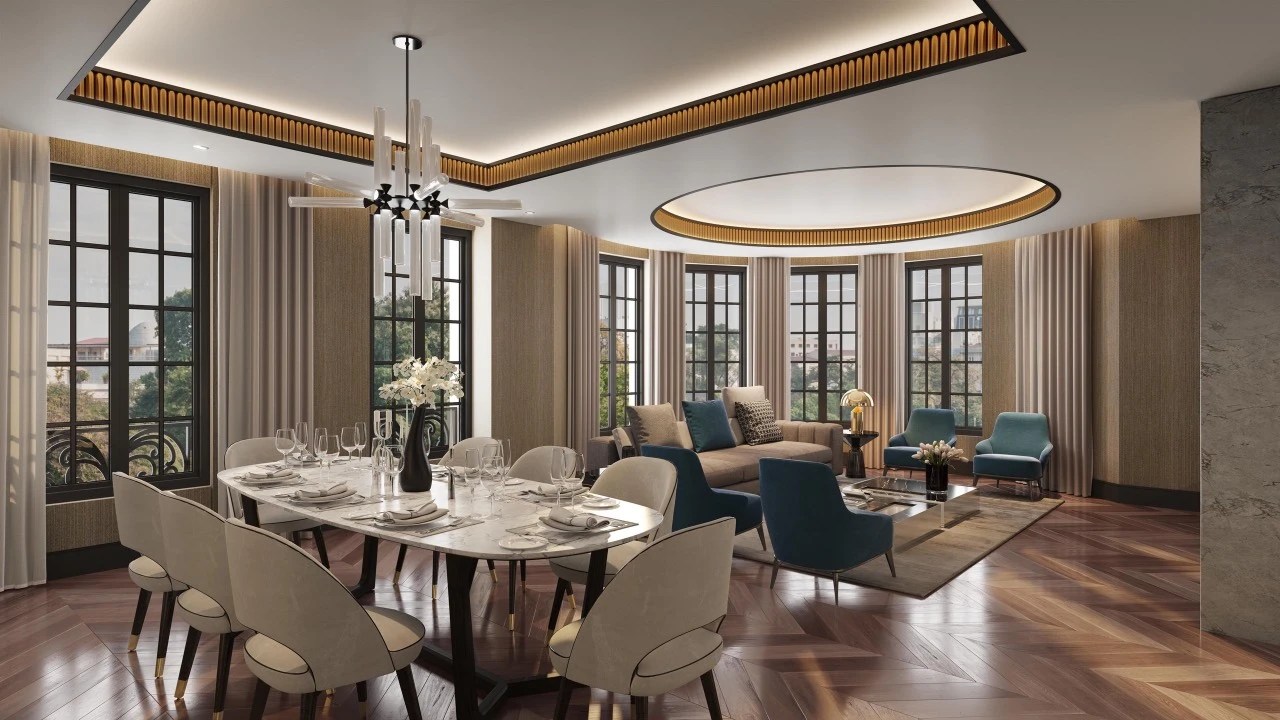 nội thất căn hộ the grand hà nội