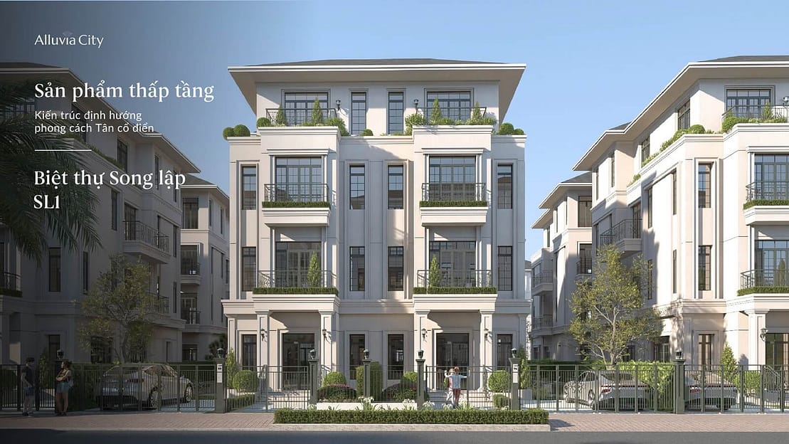 biệt thự song lập alluvia city văn giang hưng yên
