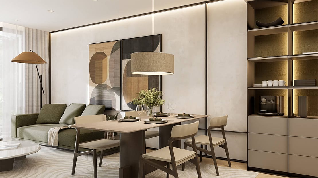 nội thất căn hộ mandarin garden 3 yên sở hà nội