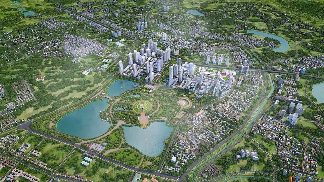 Công viên, Hồ điều hòa Chu Văn An