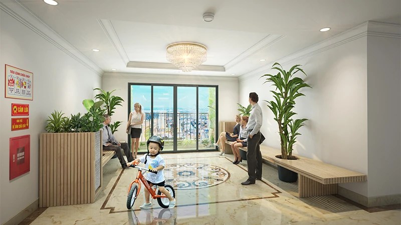 Tầng mái Housinco Premium