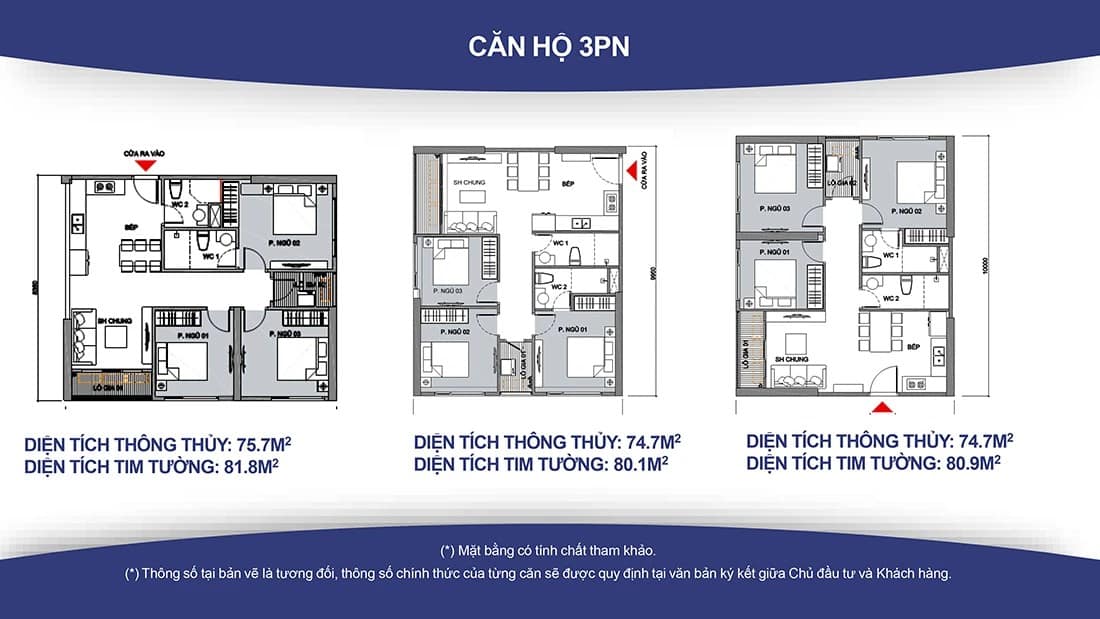Căn hộ 3PN Vinhomes Ocean Park