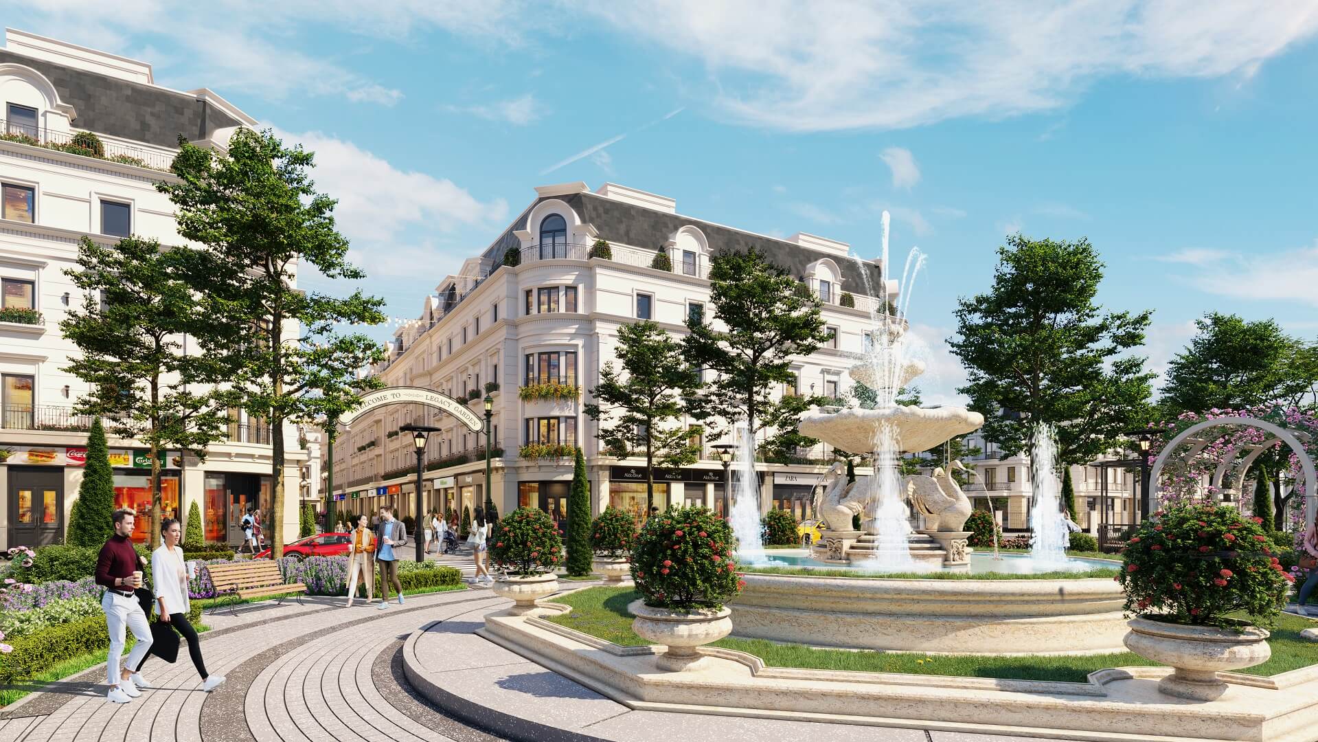 tiện ích dự án legacy garden hạ đình 214 nguyễn xiển