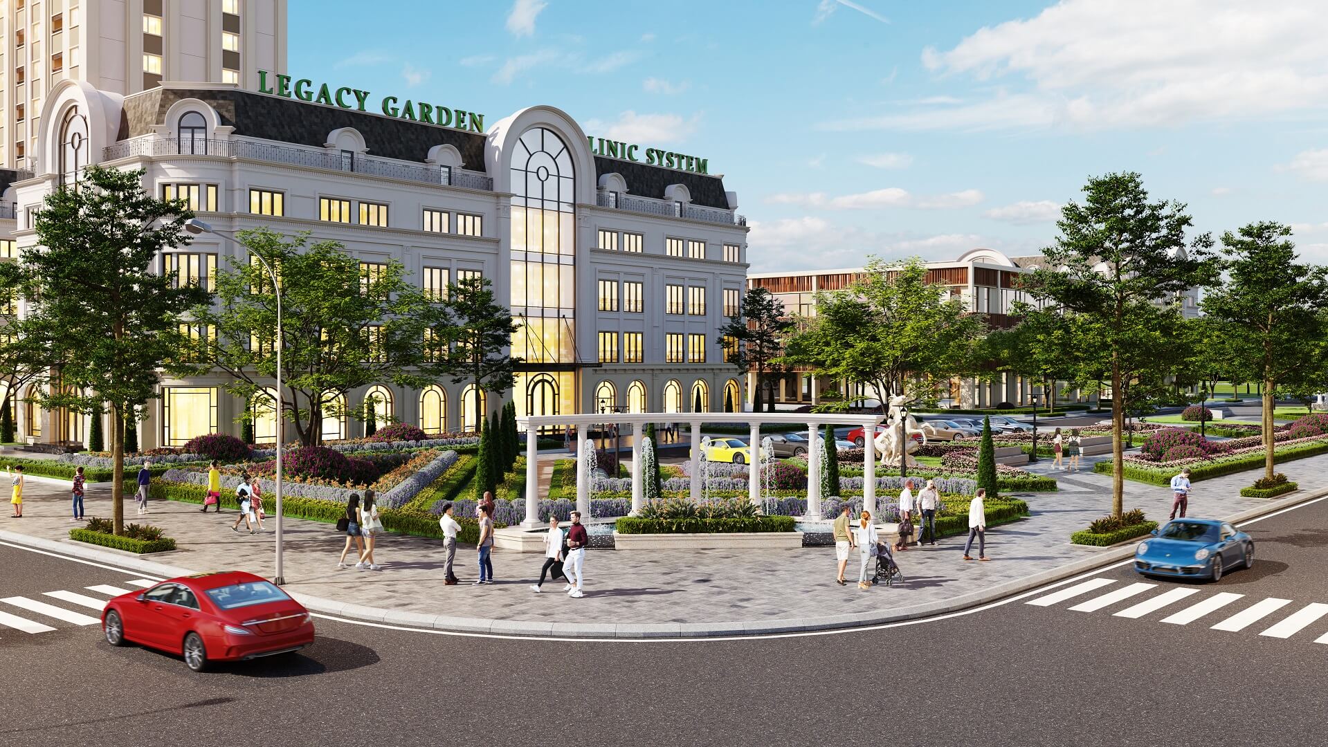 tiện ích dự án legacy garden hạ đình 214 nguyễn xiển