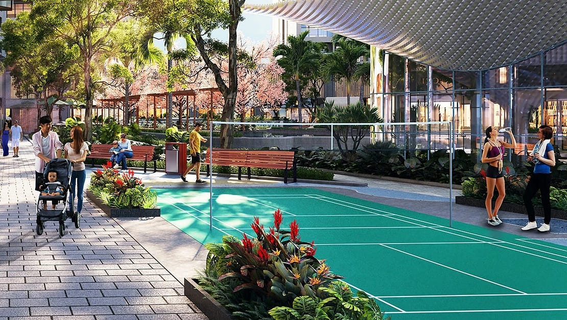 tiện ích dự án hà nội melody linh đàm