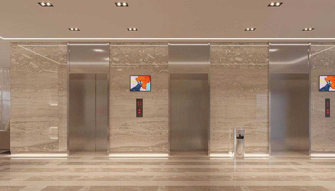 Phòng khách Chung cư Bluegem Tower Tứ Hiệp