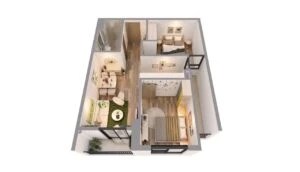 chung cư t&t 120 định công căn 56,8m2