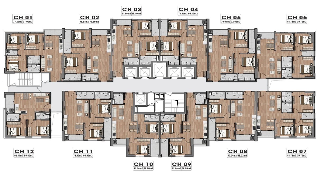 mat bang tang can ho tecco elite city thai nguyen - TECCO ELITE CITY THÁI NGUYÊN