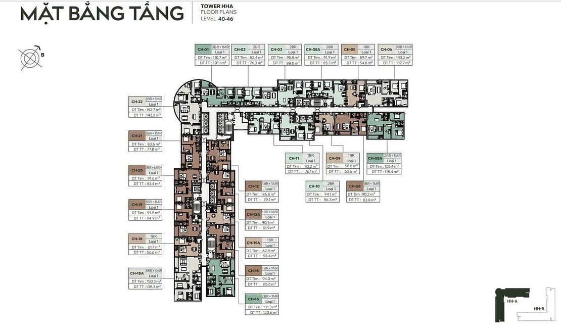 Mặt bằng mẫu, quý khách hàng quan tâm vui lòng liên hệ để cập nhật mặt bằng chi tiết