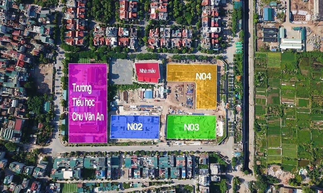 mặt bằng Hà Nội Melody Linh Đàm