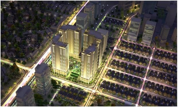 nội khu eco green city nguyễn xiển