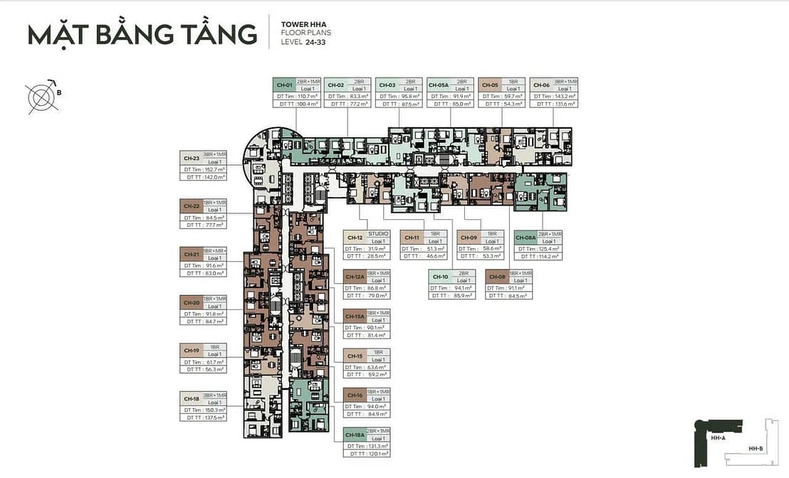 Mặt bằng mẫu, quý khách hàng quan tâm vui lòng liên hệ để cập nhật mặt bằng chi tiết