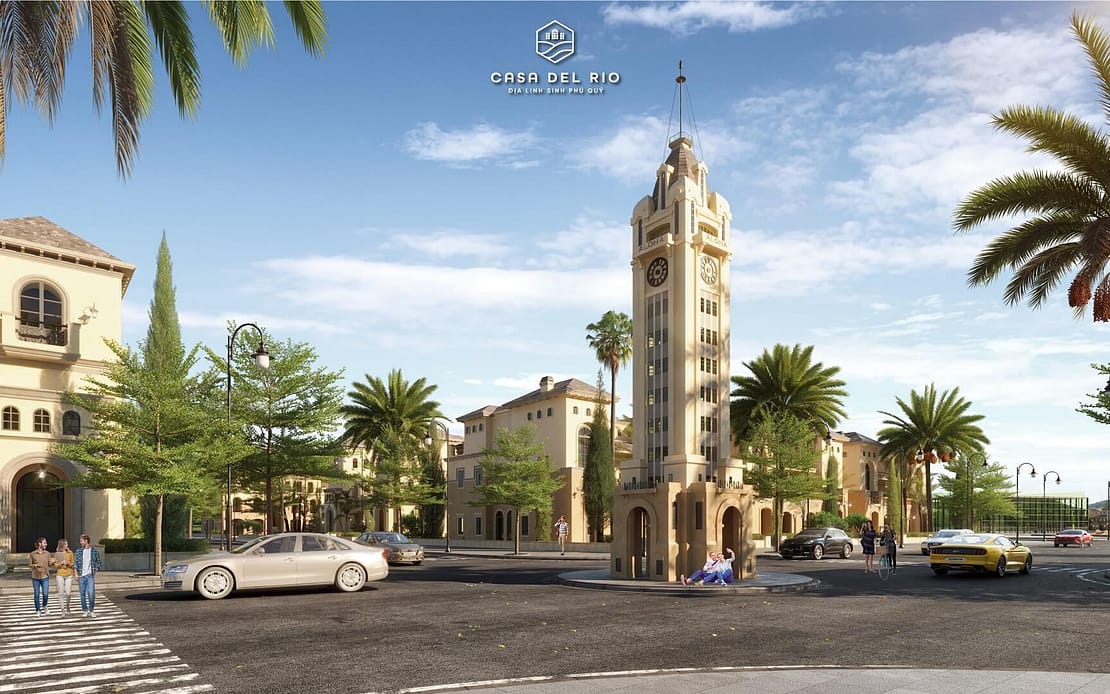tiện ích dự án casa del rio hòa bình