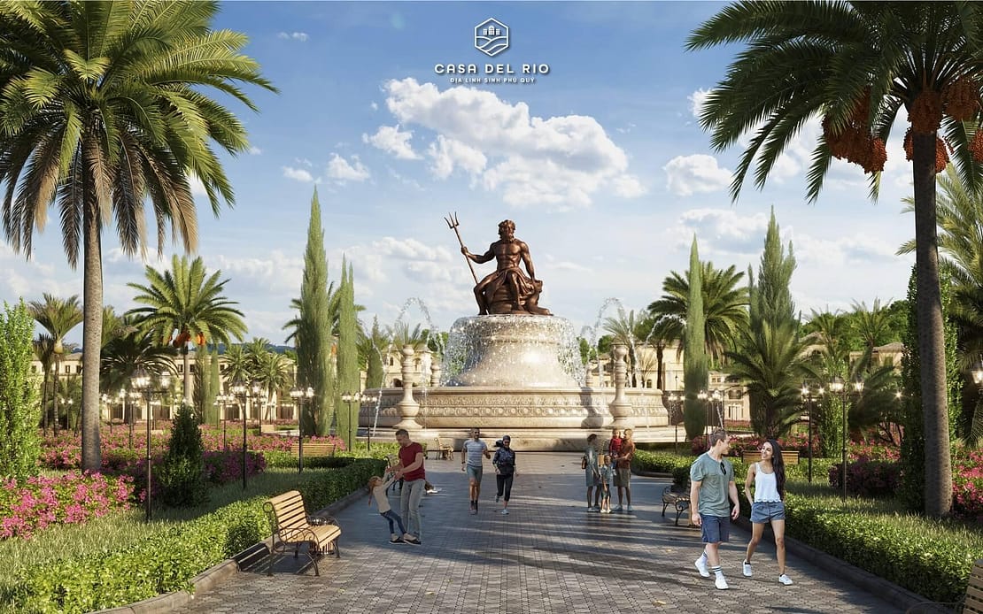 tiện ích dự án casa del rio hòa bình