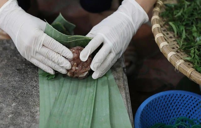 gói nem nướng thọ xuân