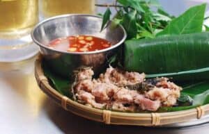 nem nướng thọ xuân xào