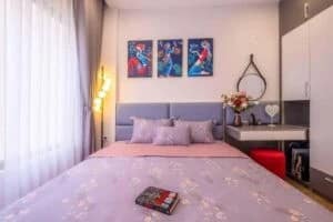 phòng ngủ rose town 79 ngọc hồi