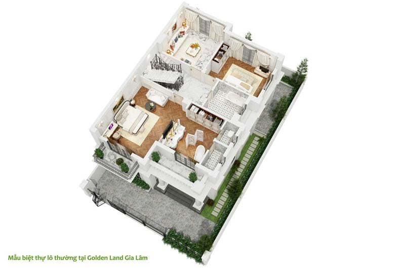 Thiết kế biệt thự Highway 5 Residences Trâu Quỳ – Gia Lâm – TQ5 Thiên Minh Đức