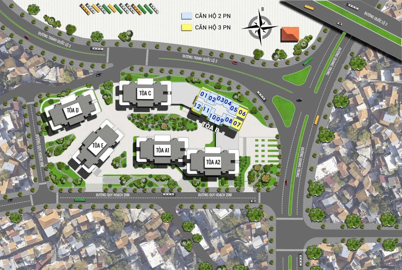 Mở bán tòa B năm 2025 Tecco Elite Thái Nguyên