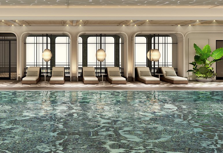 bể bơi dự án the grand hà nội